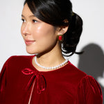 cercei inox, auriu, perle de cultura, cercei statement, cadou, bijuterii, realizat manual, cercei hipoalergenici, agata alba, vintage, pietre semipretioase