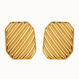 cercei inox, auriu, perle de cultura, cercei statement, cadou, bijuterii, realizat manual, cercei hipoalergenici, waterproof, hipoalergenici