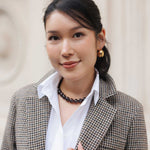  Colier, inox, hipoalergenic, cadou, handmade, realizat manual, bijuterii, perle de cultura, granat, pietre semipretioase, personalizat, mesaj, cadou inedit, accesorii