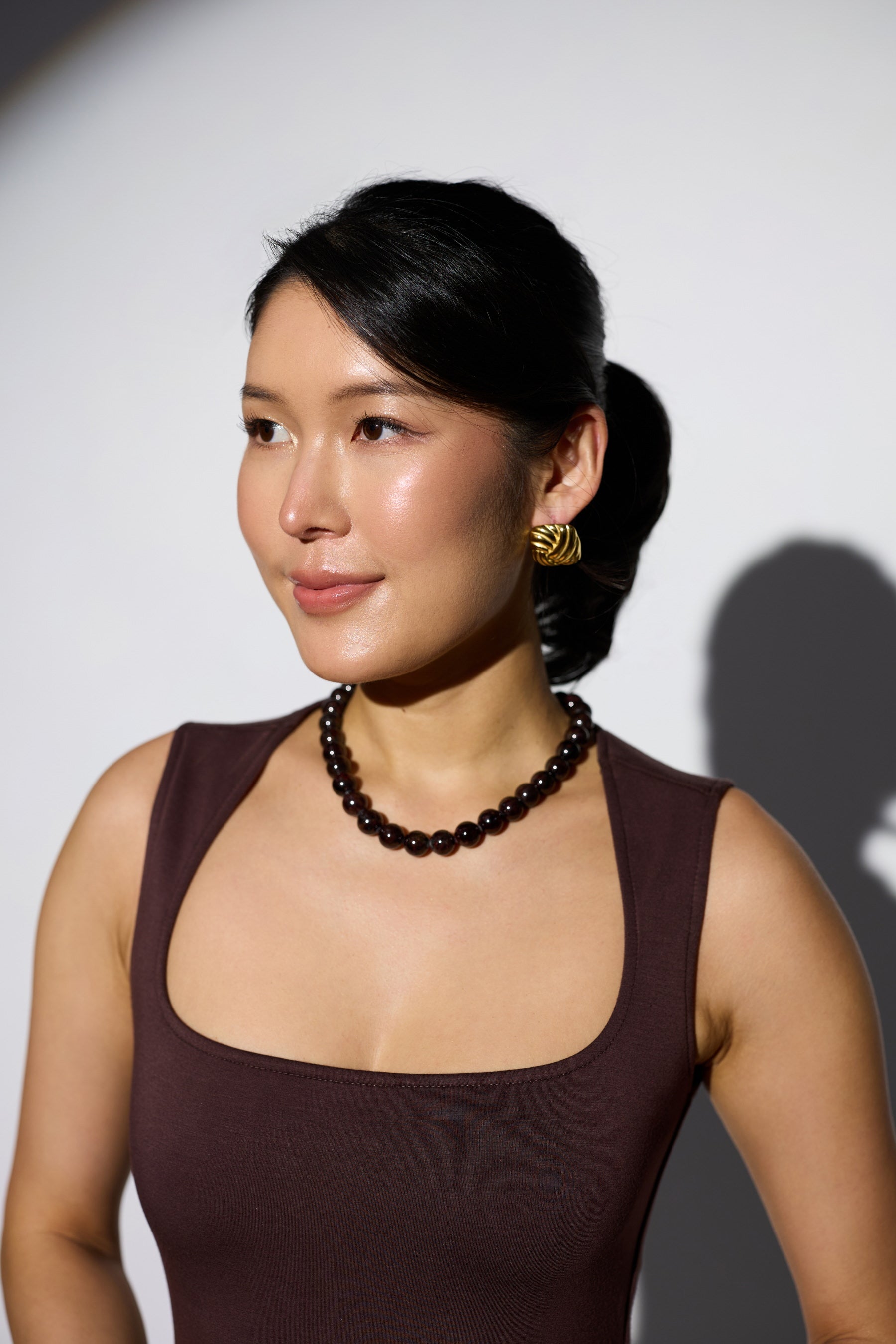  Colier, inox, hipoalergenic, cadou, handmade, realizat manual, bijuterii, perle de cultura, granat, pietre semipretioase, personalizat, mesaj, cadou inedit, accesorii