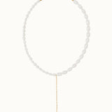 Colier, inox, aur, hipoalergenic, cadou, handmade, realizat manual, bijuterii, perle de cultura, pandantiv, perla baroc, auriu, pietre semipretioase, hematite, , accesorii, handcrafted, statement, lant, lantisor, cadou, asimetrie