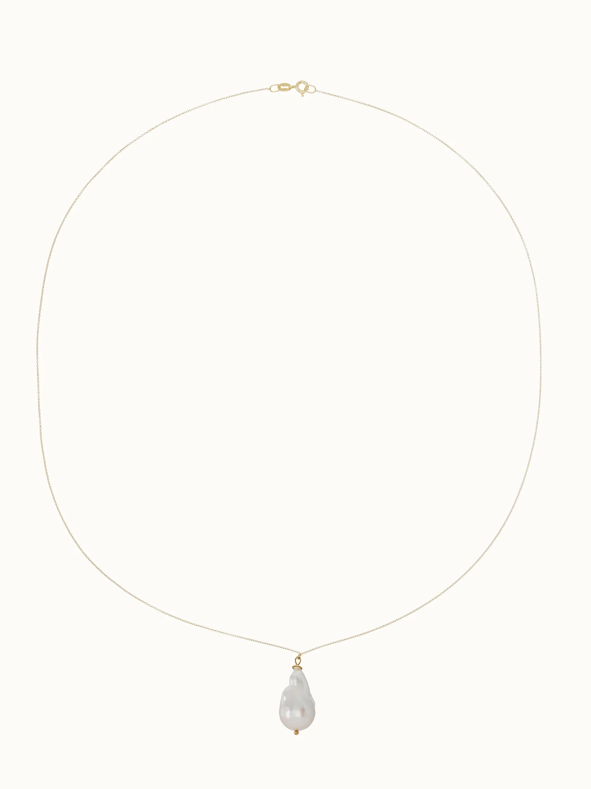 Colier, inox, aur, hipoalergenic, cadou, handmade, realizat manual, bijuterii, perle de cultura, pandantiv, perla baroc, auriu, pietre semipretioase, hematite, , accesorii, handcrafted, statement, lant, lantisor, cadou, argint, aur