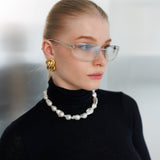 cercei inox, cercei hipoalergenici, cercei statement, cercei aurii, bijuterii, accesorii