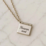Colier Lettres d’Amour silver